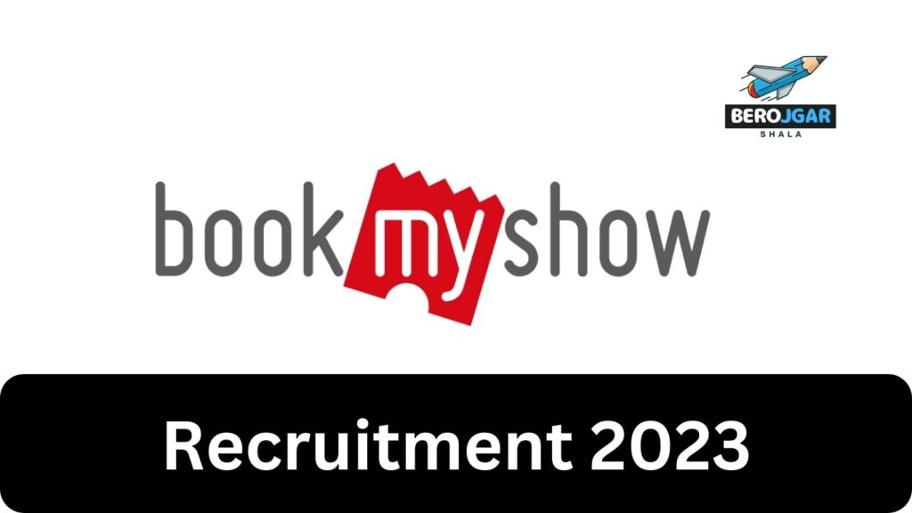 BookMyShow Recruitment 2023, Trainee - Ticketing (Sunburn)  
