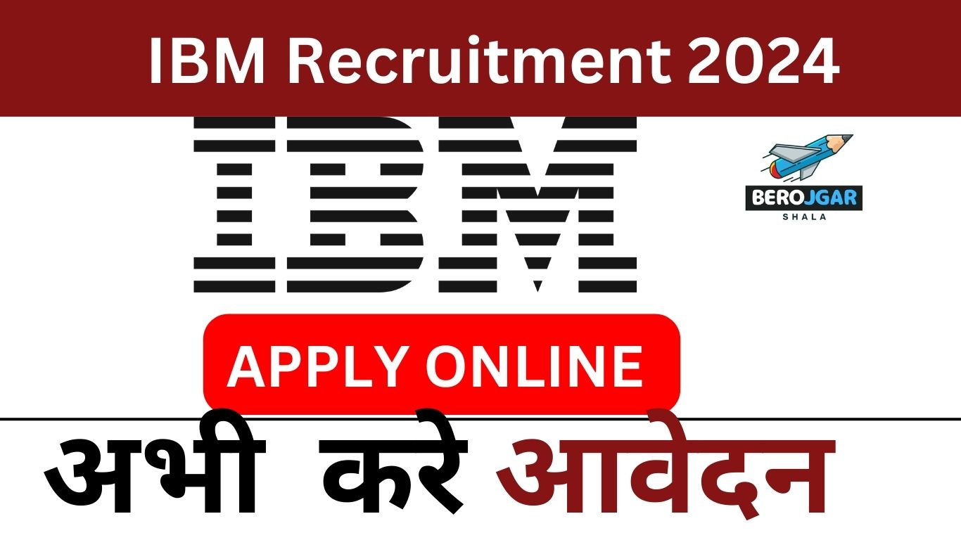 IBM Software Developer Recruitment 2024 apply online